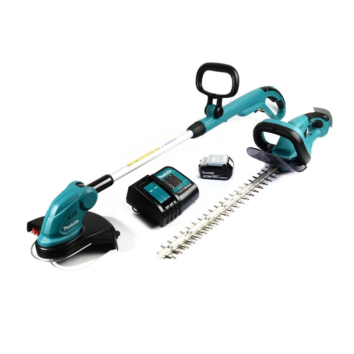 MAKITA : ชุด Combo DUR181Z+DUH523Z 18V รุ่น DLX2051S รวมแบตเตอรี่-แท่นชาร์จ (มากีต้า)