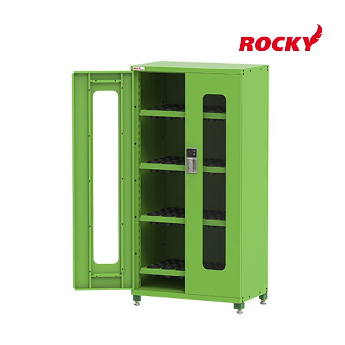 ROCKY : ตู้เหล็กเก็บหัวจับทูล CNC รุ่น RCS-CC4TSR