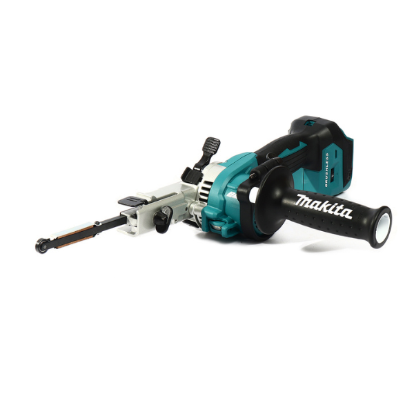 MAKITA : เครื่องขัดสายพานมือถือไร้สาย 18 โวลต์ รุ่น DBS180Z ไม่รวมแบตเตอรี่และแท่นชาร์จ