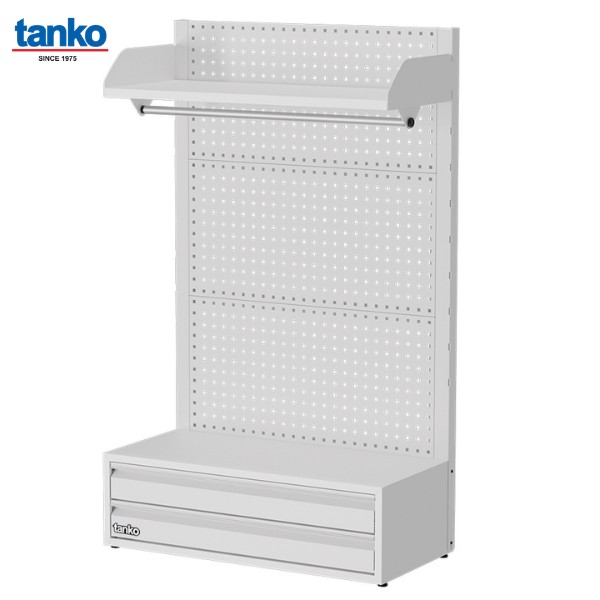 ชั้นแขวนอเนกประสงค์ พร้อมลิ้นชัก 2 ชั้น TANKO รุ่น DD-32_WH