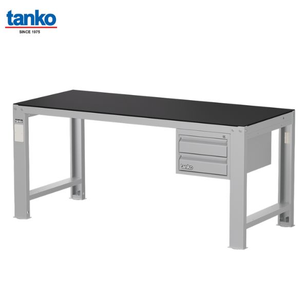 โต๊ะช่างอุตสาหกรรม Heavy Duty พร้อมตู้ลิ้นชักแขวน TANKO รุ่น WD-6801P