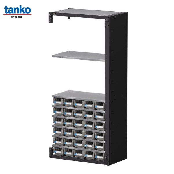 ชั้นวางลิ้นชักเก็บอะไหล่ พร้อมชั้นวาง แบบต่อขยาย TANKO รุ่น RFB-092