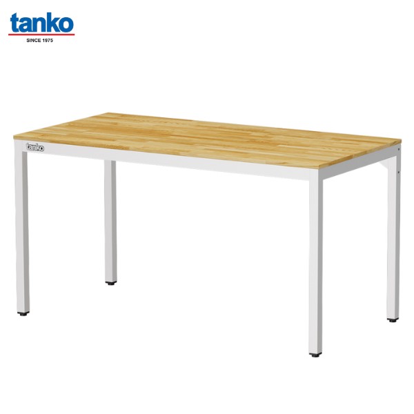 โต๊ะอเนกประสงค์ ขนาด 1.5 เมตร หน้าท็อปไม้ สีขาว TANKO รุ่น WE-58W_WH