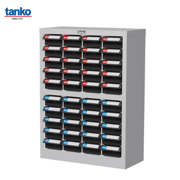 TANKO : ตู้ใส่อะไหล่ 40 กล่อง วัสดุ PP รุ่น TKI-2410-9