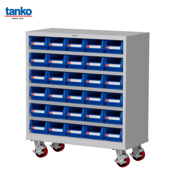 ตู้เก็บอะไหล่ติดล้อ 30 กล่อง TANKO