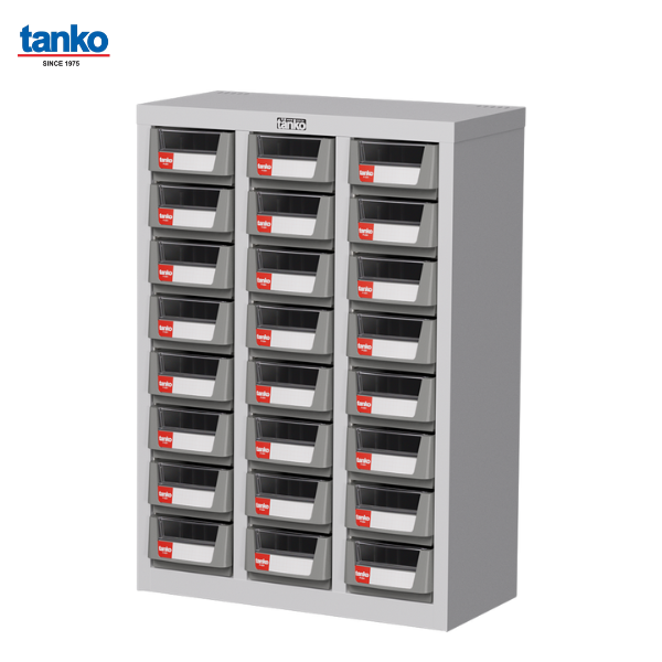 ตู้เก็บอะไหล่พร้อมกล่องอะไหล่ 24 ใบ TANKO