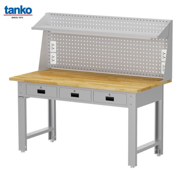 โต๊ะช่างพร้อมแผงแขวนเครื่องมือ TANKO รุ่น WBT-5203W6