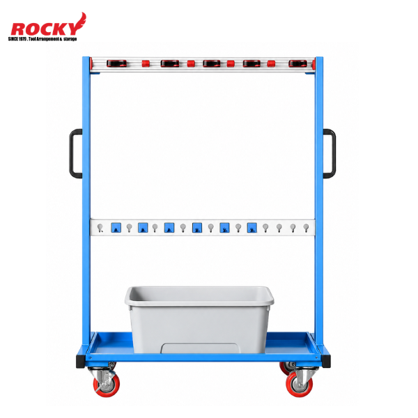รถเข็นเก็บอุปกรณ์ทำความสะอาด ROCKY