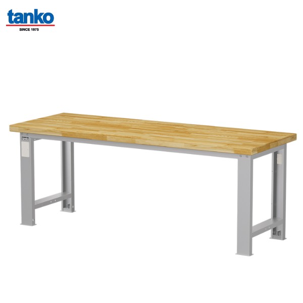 TANKO : โต๊ะช่างงานหนัก 2,000 กิโล หน้าท็อปไม้ รุ่น WA-77W_Grey