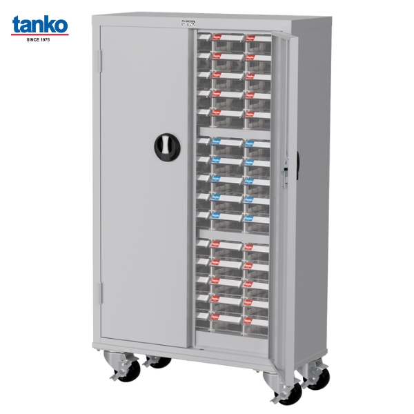 ตู้ใส่อะไหล่ติดล้อ 75 กล่อง TANKO