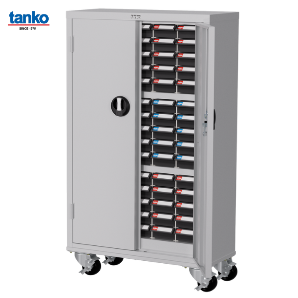 ตู้ใส่อะไหล่ติดล้อ 75 กล่อง TANKO