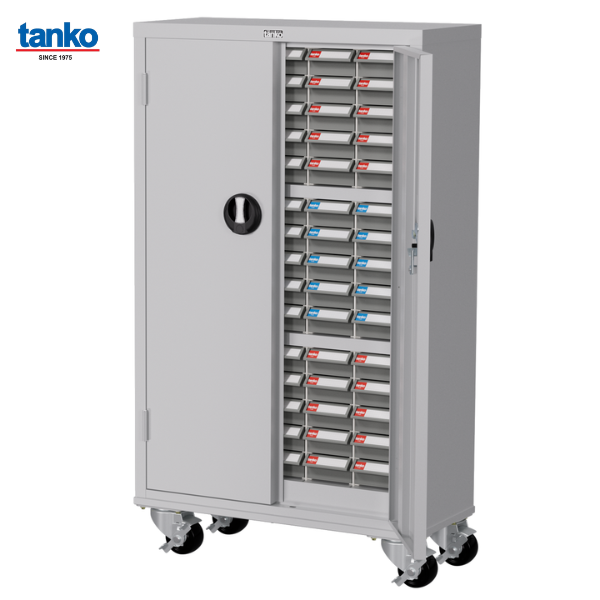 ตู้ใส่อะไหล่ติดล้อ 75 กล่อง TANKO