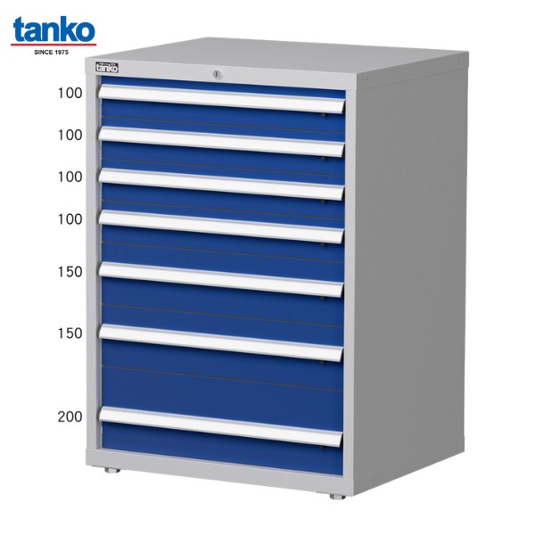 ตู้เก็บเครื่องมือช่างงานหนัก 7 ลิ้นชัก (Heavy Duty) TANKO รุ่น EB-10071_Grey