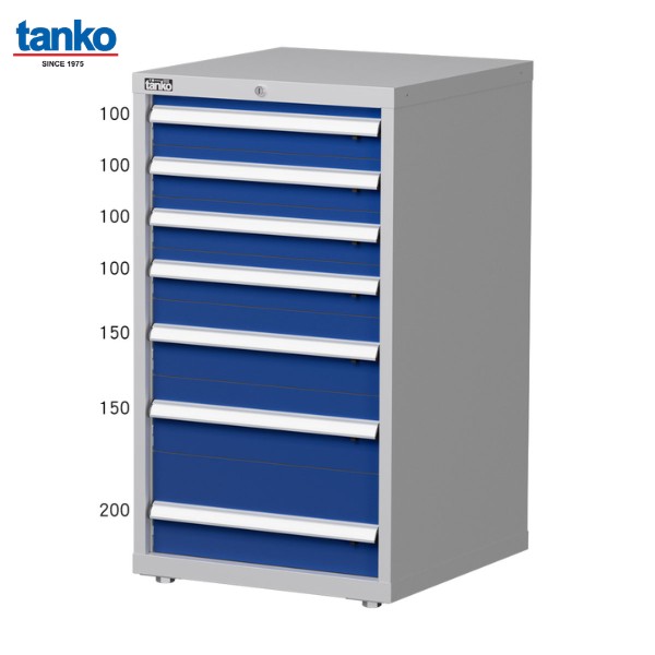 ตู้เก็บเครื่องมือช่างงานหนัก 7 ลิ้นชัก (Heavy Duty) TANKO รุ่น EA-10071_Grey
