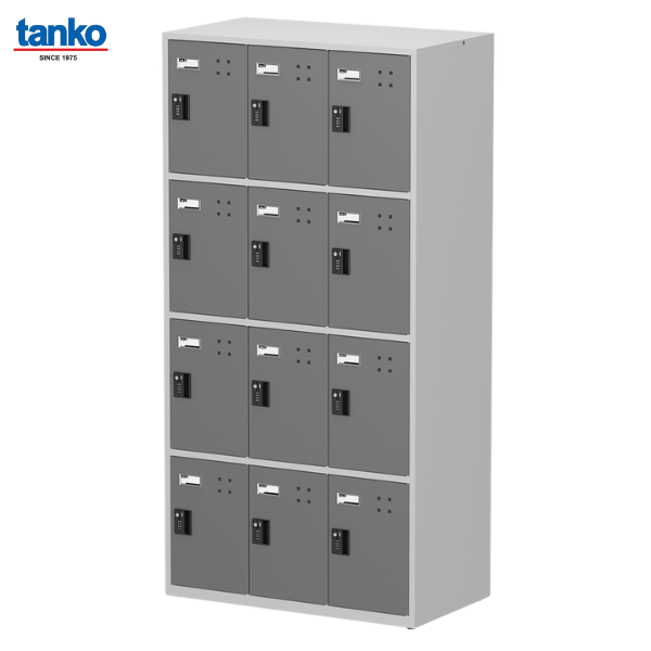 TANKO : ตู้ล็อกเกอร์เหล็ก 12 ช่อง รุ่น FBB-312