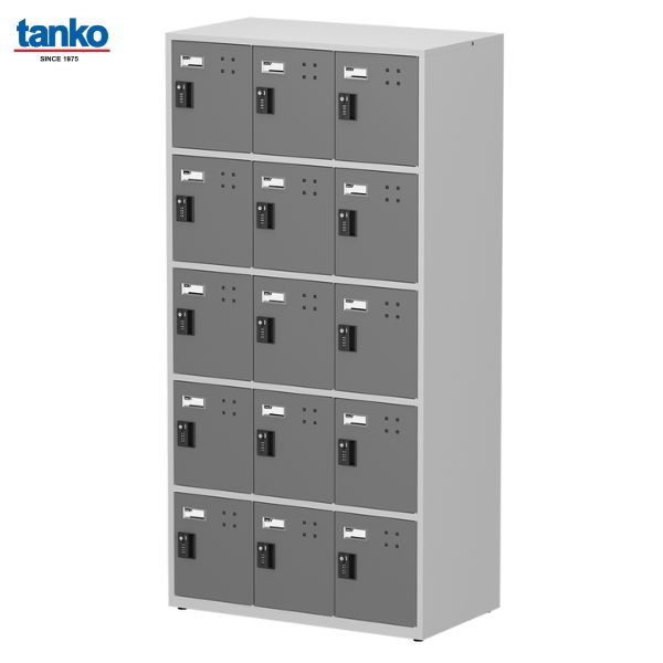 TANKO : ตู้ล็อกเกอร์เหล็ก 15 ช่อง รุ่น FBB-315