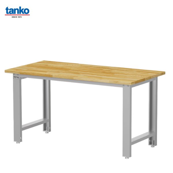 TANKO : โต๊ะทำงานช่างหน้าท็อปไม้ หน้ากว้าง 1.5 เมตร รับน้ำหนักได้ 600 กิโล รุ่น WB-57W