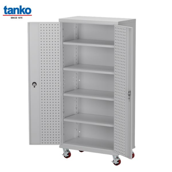 ตู้เหล็กเก็บเครื่องมือช่าง 4 ชั้นวาง มีล้อเลื่อน TANKO รุ่น SAA-361M