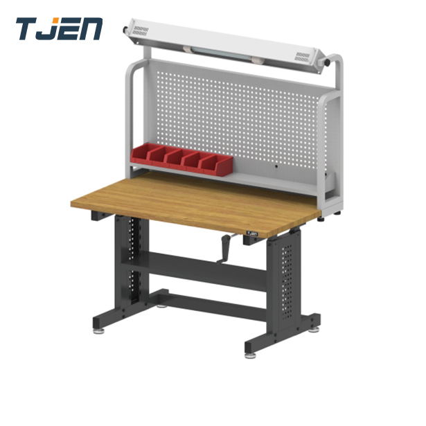 โต๊ะช่างปรับระดับ + แผงแขวน TJEN รุ่น TWT1275MW-UDHPC หน้าท๊อป Merawood