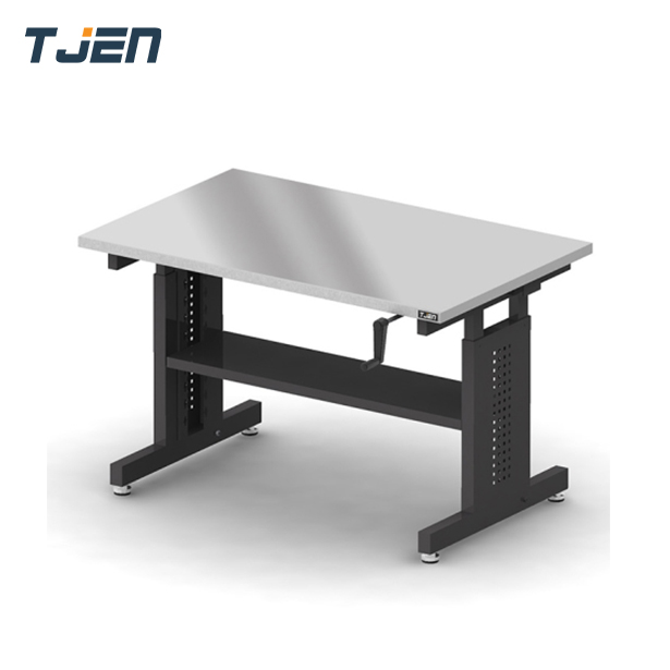 โต๊ะช่างปรับระดับ TJEN รุ่น TWT1275SUS-UD หน้าท๊อปสแตนเลส