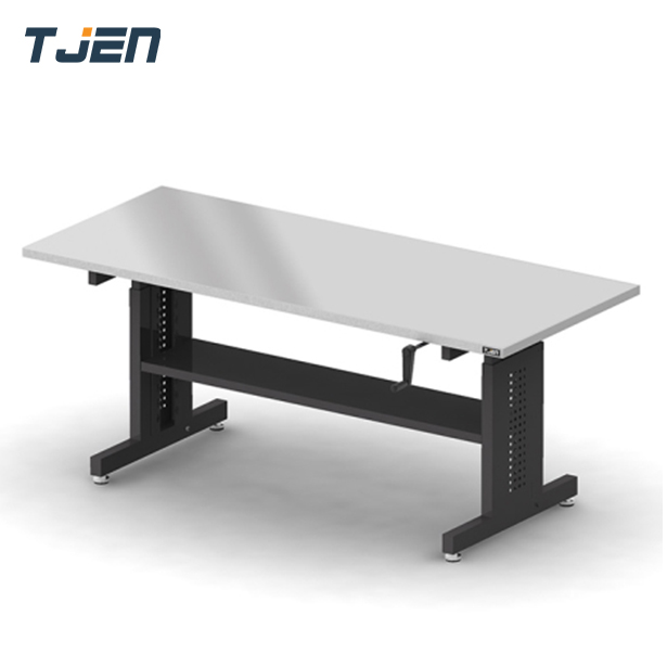 โต๊ะช่างปรับระดับ  TJEN รุ่น TWT1890SUS-UD หน้าท๊อปสแตนเลส