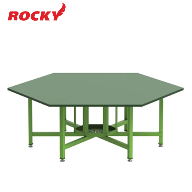 โต๊ะช่างหกเหลี่ยม ROCKY Workbench รุ่น RHWB-MW24 หน้าท๊อป Merawood