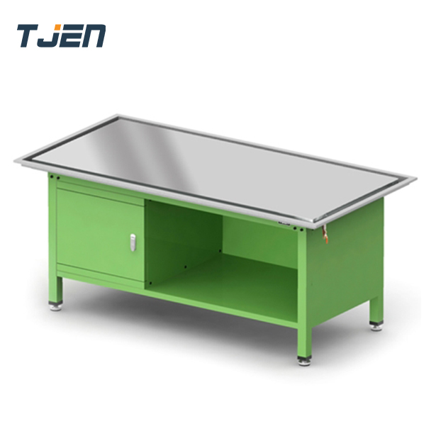 โต๊ะเครื่องมือช่าง + ตู้เก็บของ TJEN รุ่น TWTB1890OF-TCD หน้าท๊อปสแตนเลสร่องน้ำมัน