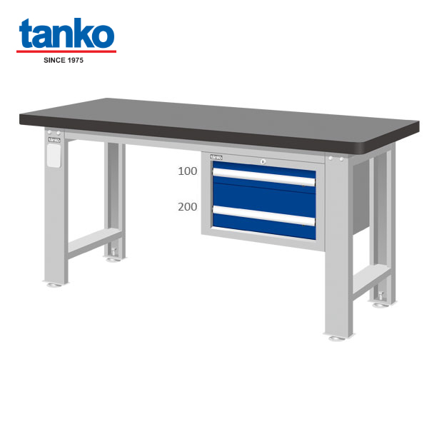 โต๊ะทำงานช่าง หน้าท๊อป-Tanko WAS-64022TG_Grey