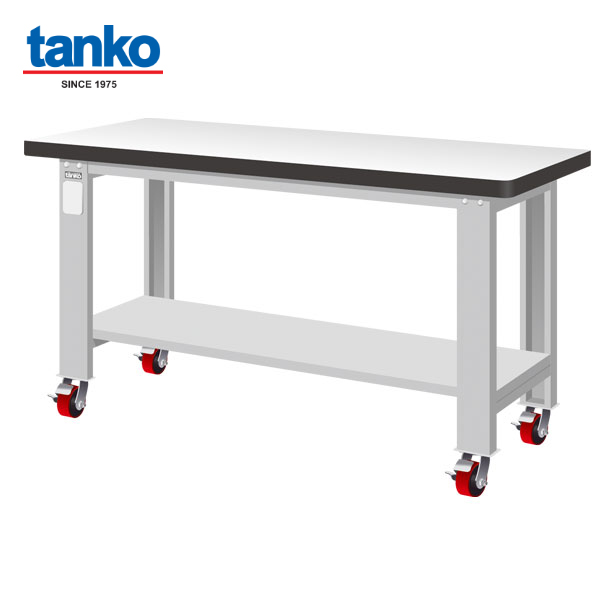 TANKO : โต๊ะช่างงานหนักติดล้อ 1,000 กิโล หน้าท็อปลามิเนต รุ่น WA-57FM