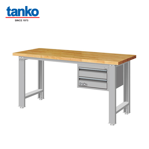 TANKO : โต๊ะทำงานช่างหน้าท๊อปไม้พร้อม 2 ลิ้นชัก รุ่น WBS-53022W
