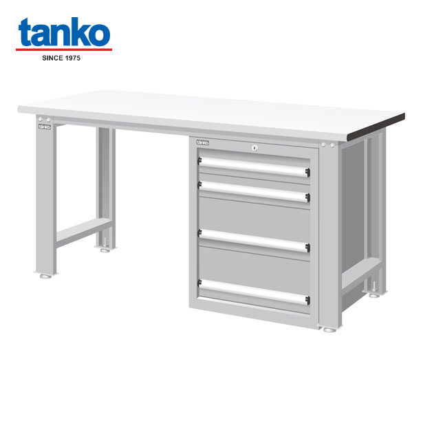โต๊ะทำงานช่าง TANKO STANDARD WORKTOP รุ่น WBS-57041F หน้าท๊อปลามิเนต