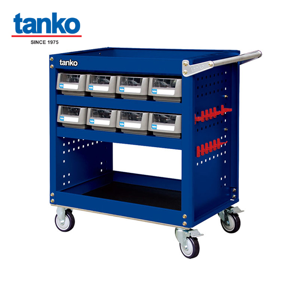 รถเข็นเครื่องมือ + กล่องอะไหล่ TANKO รุ่น EKB-308MR5 (Blue)