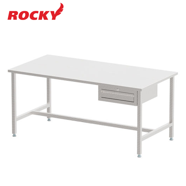 โต๊ะทำงานช่าง + ลิ้นชัก ROCKY รุ่น RWBS-S1D หน้าท๊อป STAINLESS