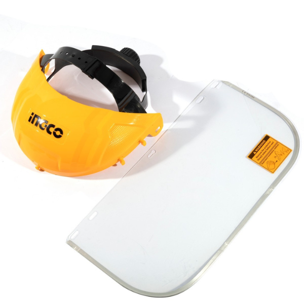 INGCO : หน้ากากกันสะเก็ด รุ่น HFSPC32 สามารถปรับเลื่อนได้ เพื่อให้สวมใส่สบาย (อิงโก้)