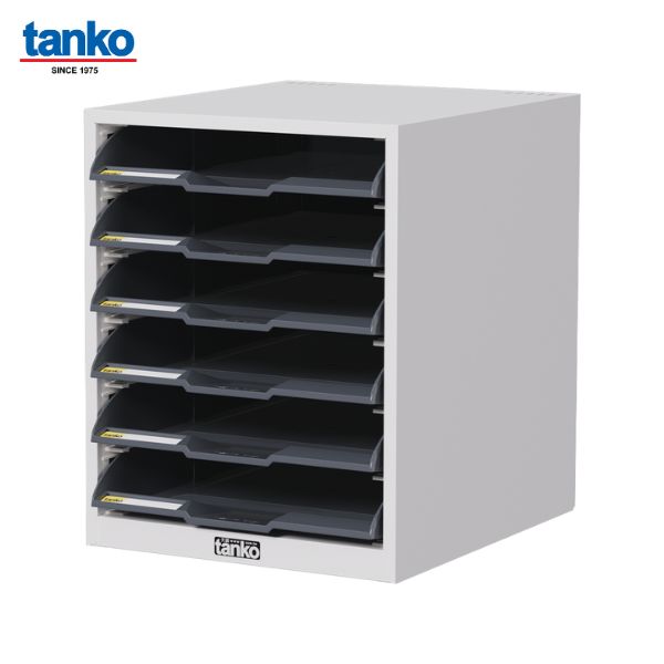 TANKO : ตู้เหล็กเก็บเอกสาร 6 ชั้น รุ่น A4A-106