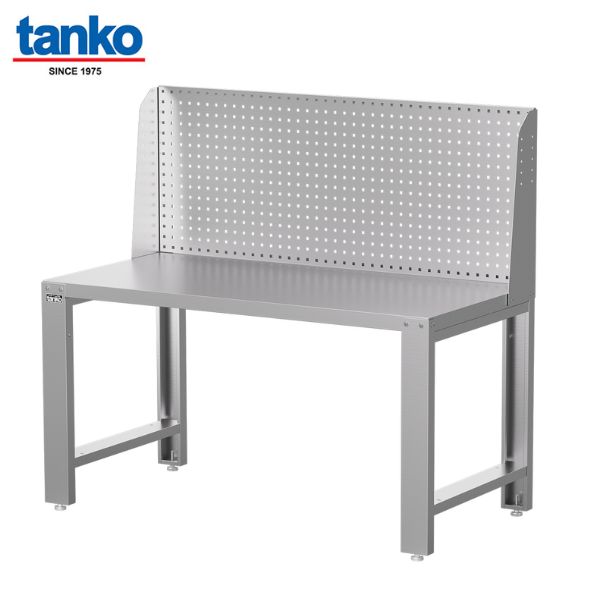 TANKO : โต๊ะสแตนเลส รับน้ำหนักได้ 600 กิโล พร้อมแผงแขวนเครื่องมือ รุ่น WD-58S2