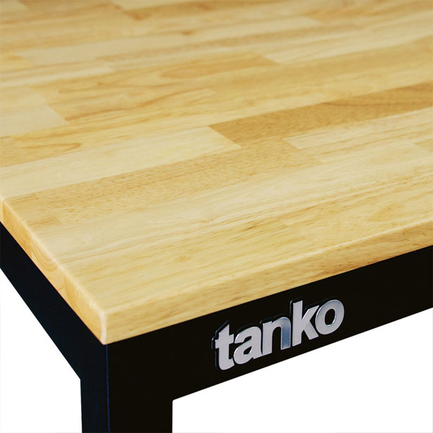 TANKO : โต๊ะทำงานเนกประสงค์ + 2 ลิ้นชัก + แผงแขวนเครื่องมือ + ชั้นวางของ รุ่น WET-5102W4_ฺWH [ขนาด 1.5 เมตร สีขาว]